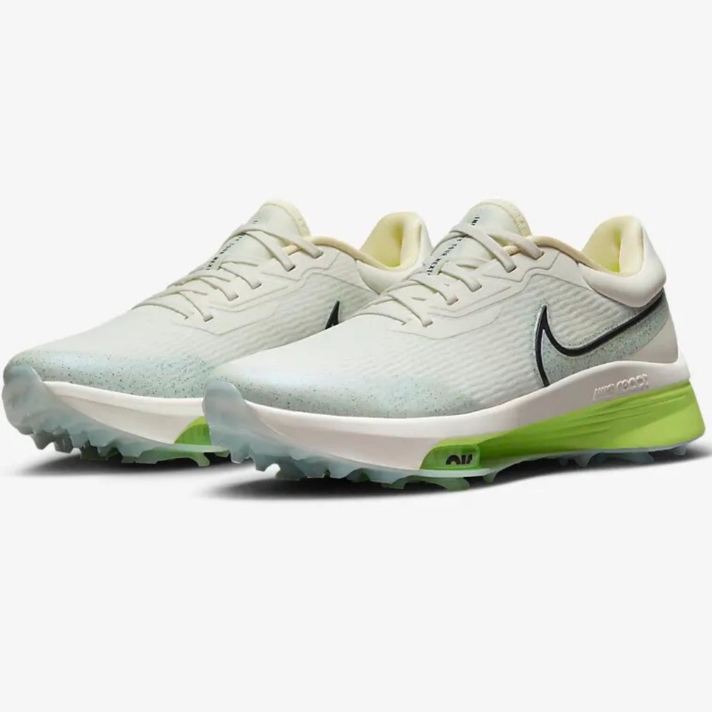 Nike Air Zoom Infinity Tour Next% Golf Shoes Sail Volt Men's Size 10 Wide